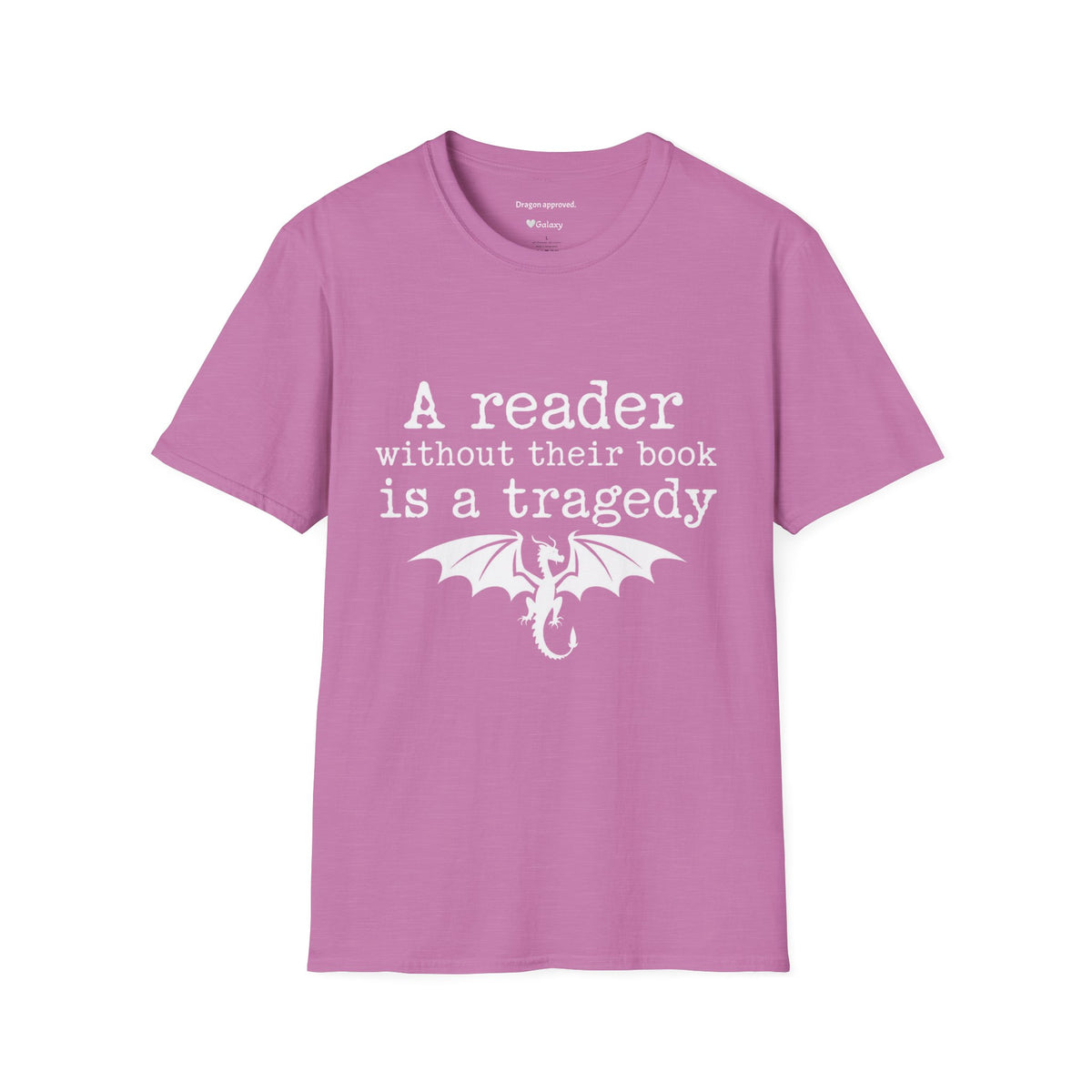 A reader without their book is a tragedy T-Shirt