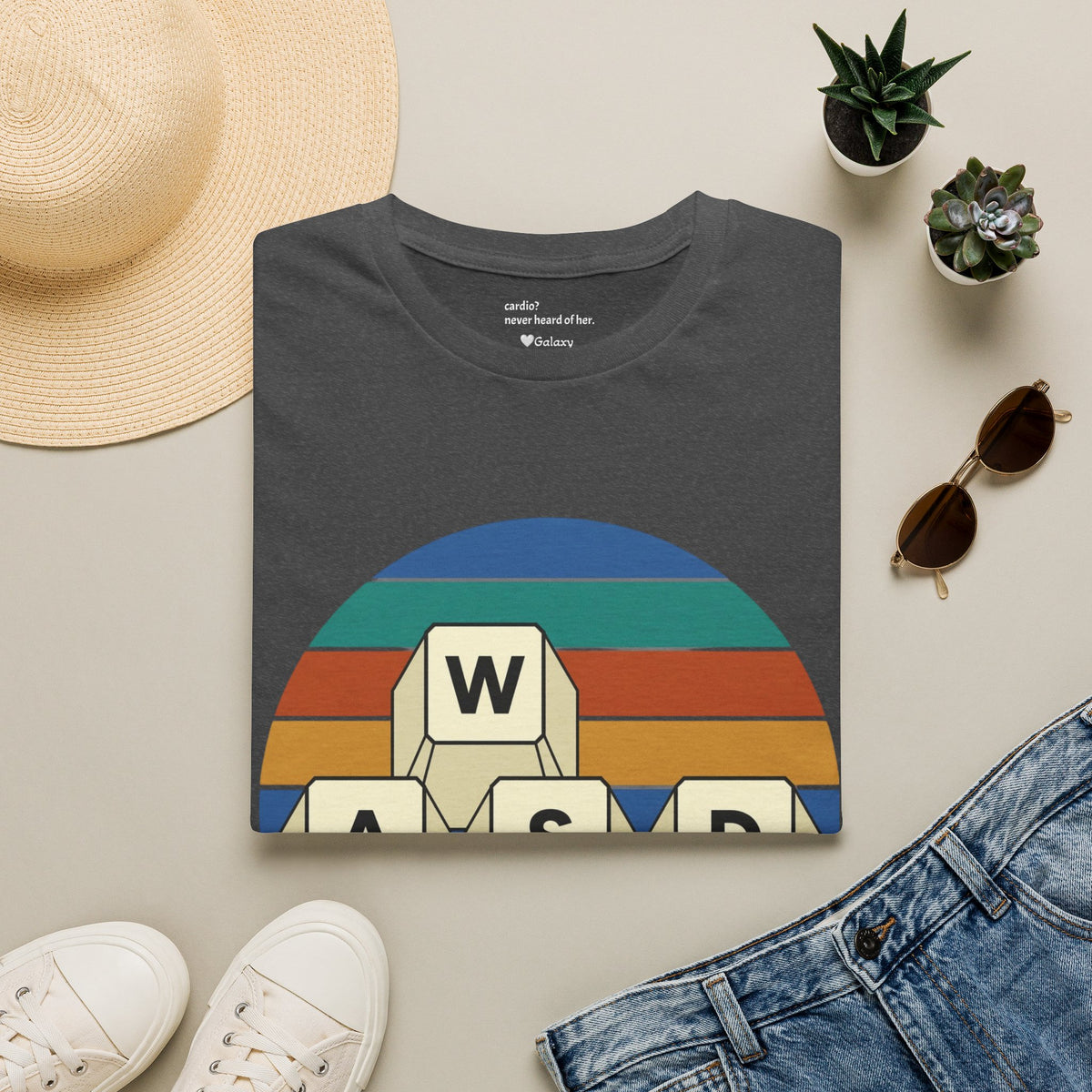 Retro WASD it's what moves me T-Shirt