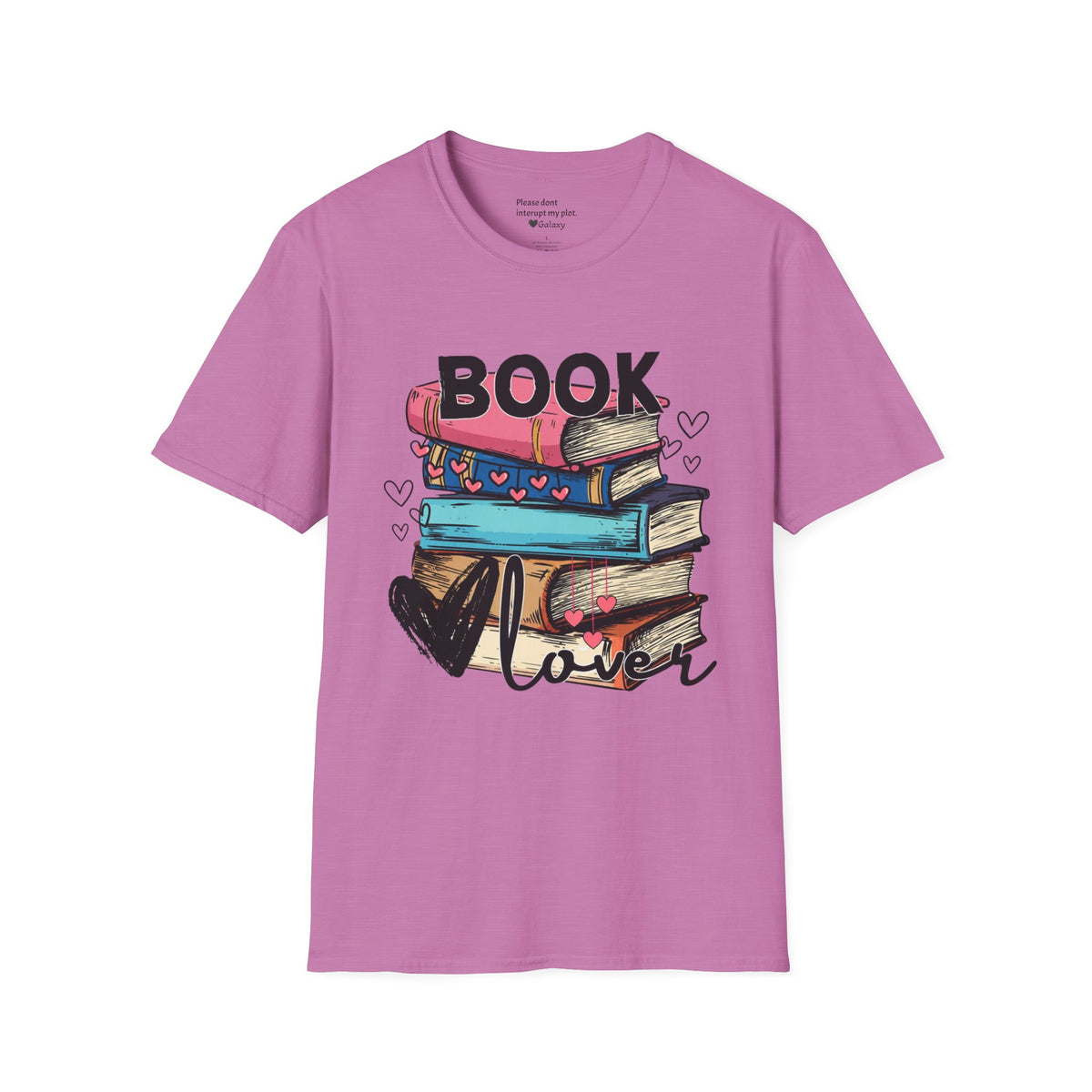 Book Lover Book Stack T-Shirt