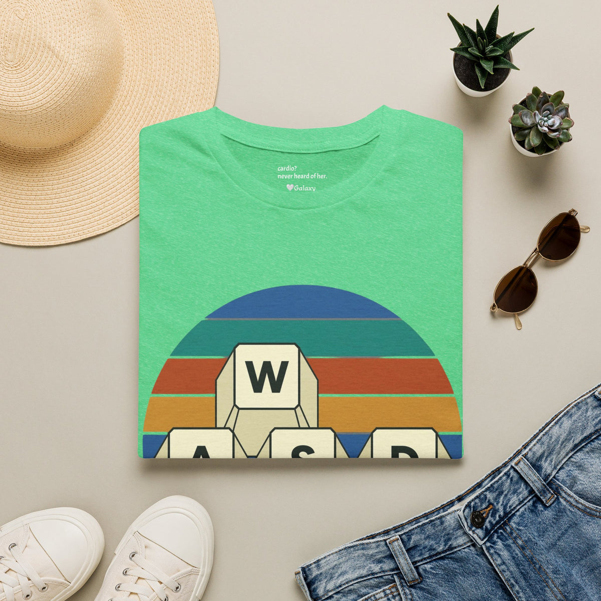 Retro WASD it's what moves me T-Shirt