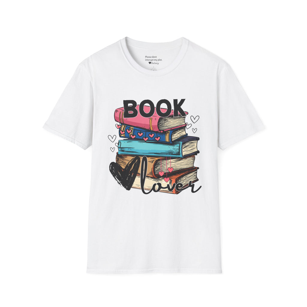 Book Lover Book Stack T-Shirt