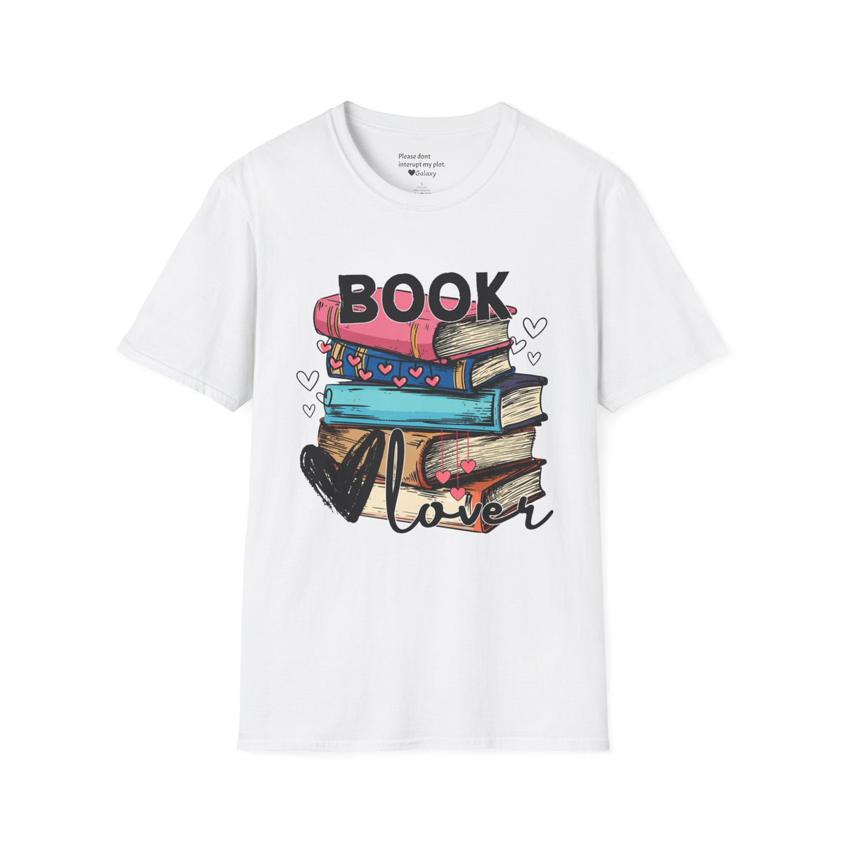 Book Lover Book Stack T-Shirt