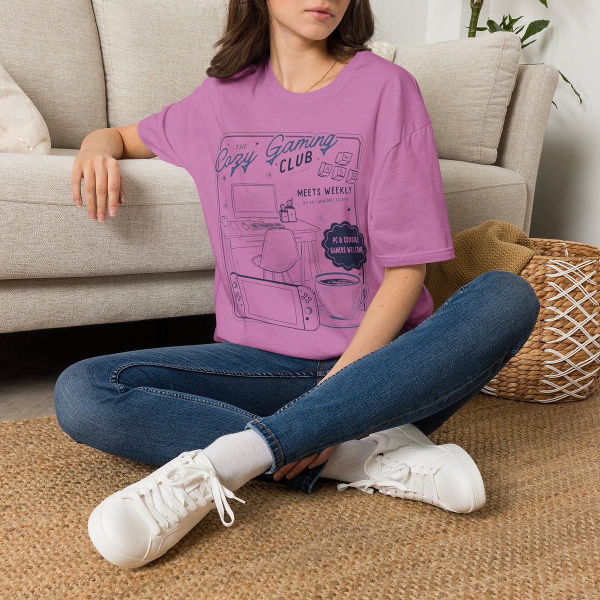 Cozy Gaming Club T-Shirt