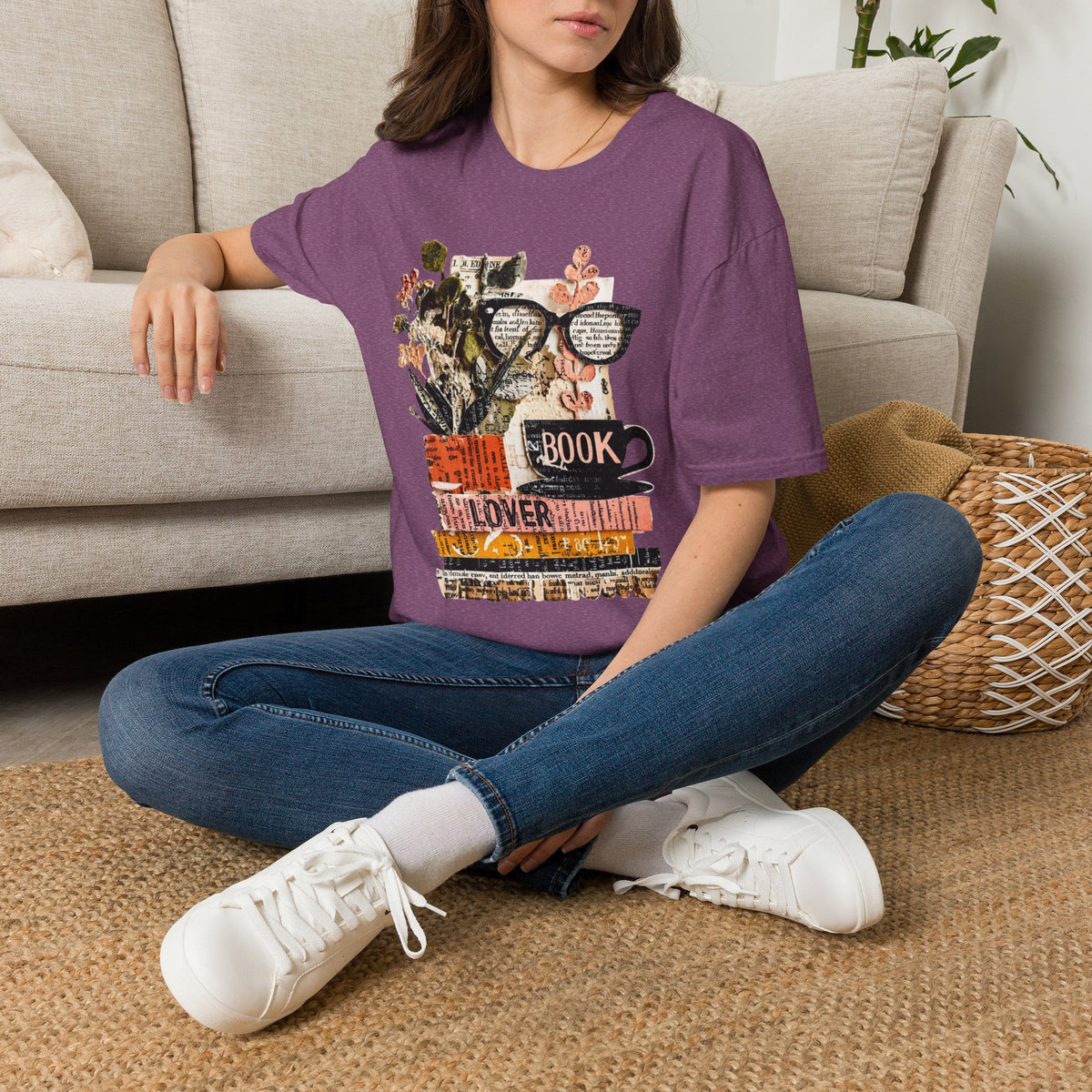 Book Lover T‑Shirt