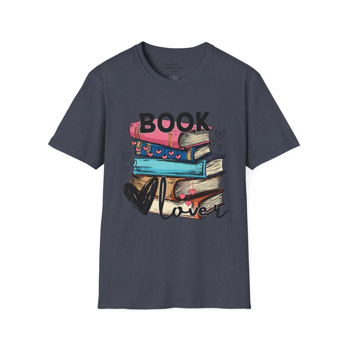 Book Lover Book Stack T-Shirt