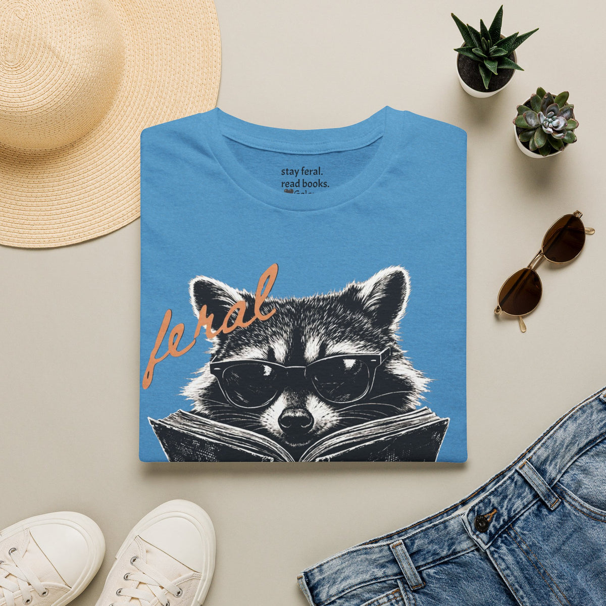 Feral But Well Read T-Shirt