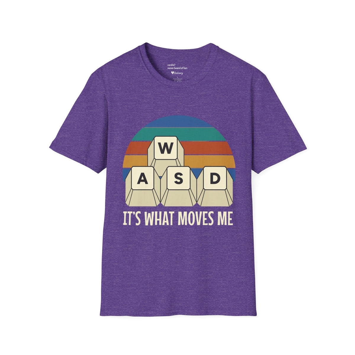 Retro WASD it's what moves me T-Shirt